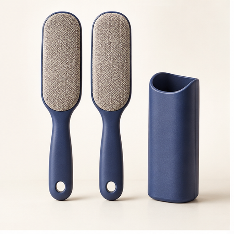 Reusable Lint Brush Pair